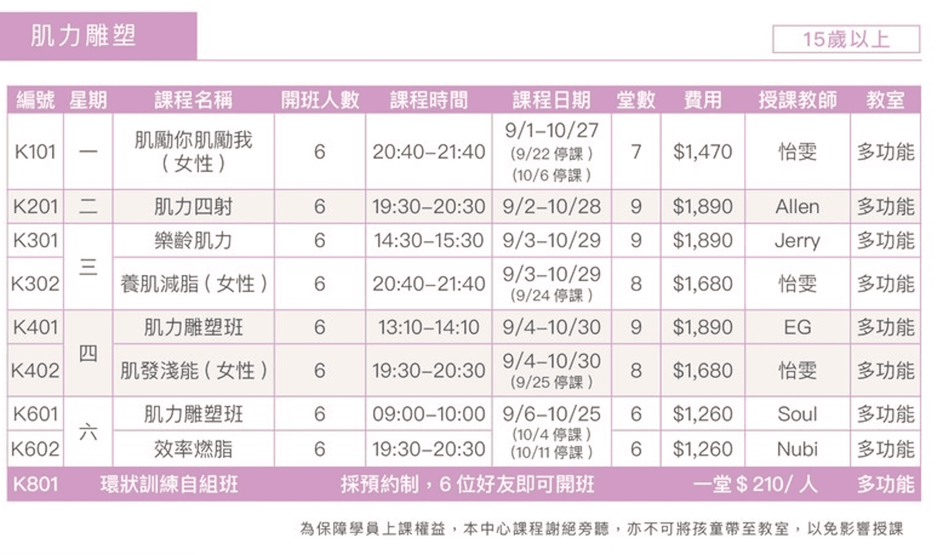 肌力雕塑